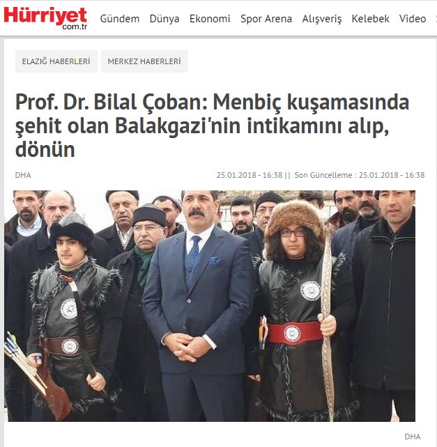 Prof. Dr. Bilal Çoban: Menbiç kuşamasında şehit olan Balakgazi